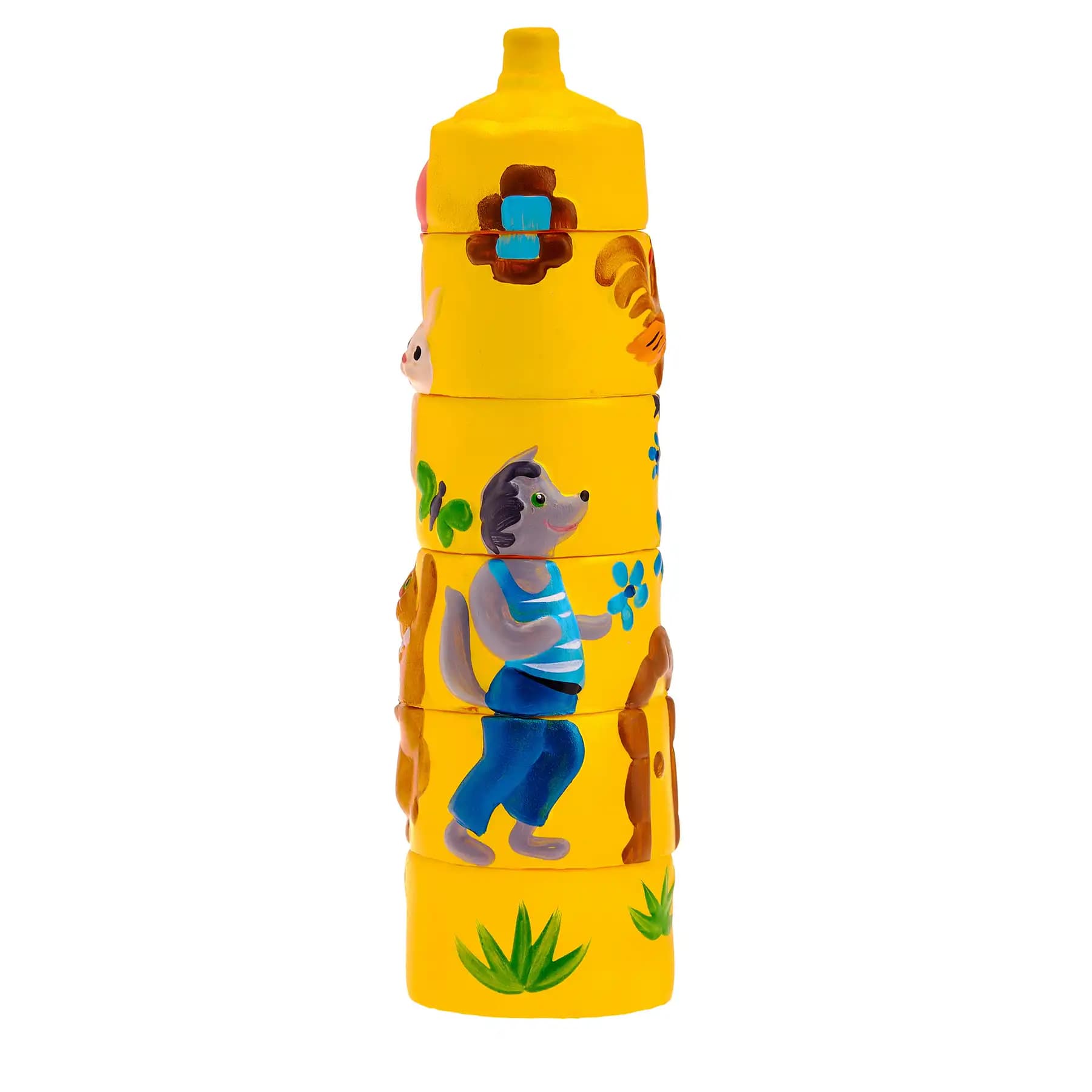  Игрушка из ПВХ "Пирамидка"