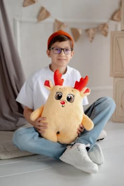 Мягкая игрушка "Олень Кай" 6