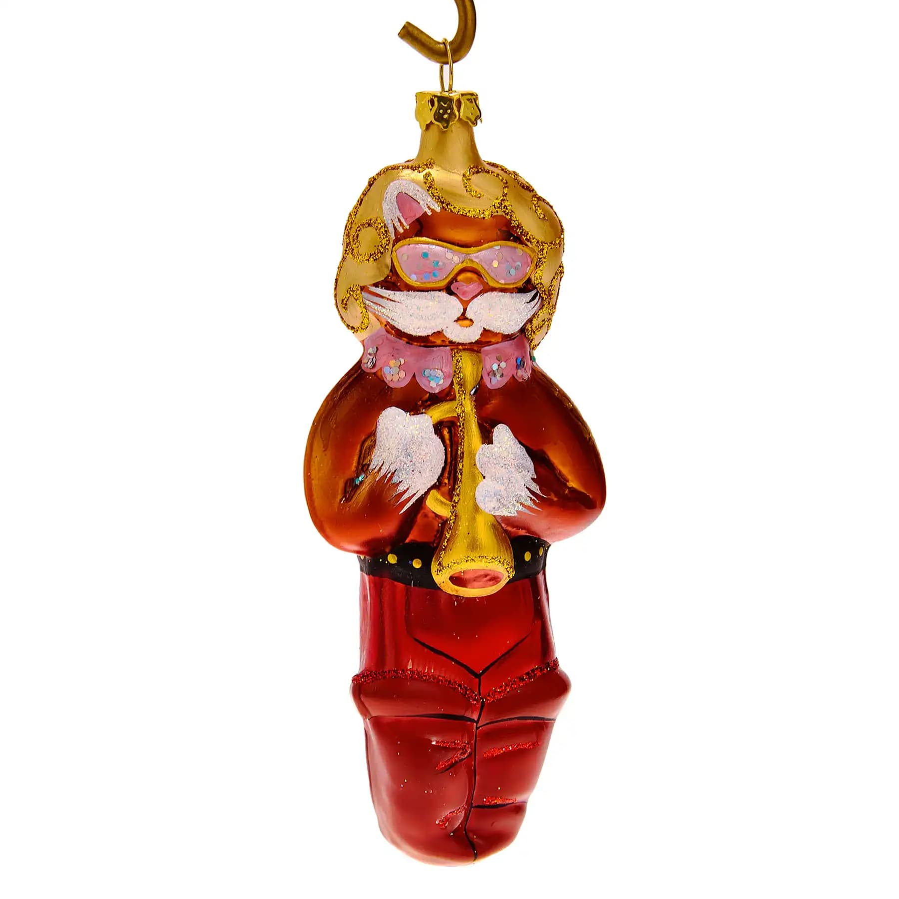 Фигурка формовая "Кот с трубой"